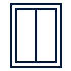 aluminium window vector