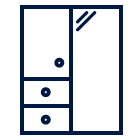 wardrobe mirror vector